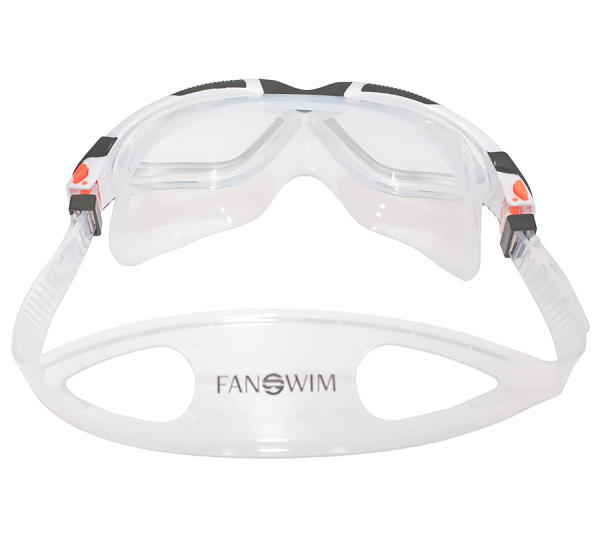 Очки для плавания FanSwim T19 (прозрачные; черный/белый)